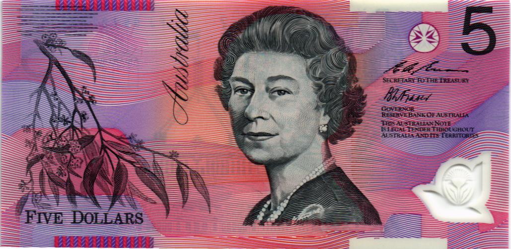 АВСТРАЛИЯ 5 ДОЛЛАРОВ 1