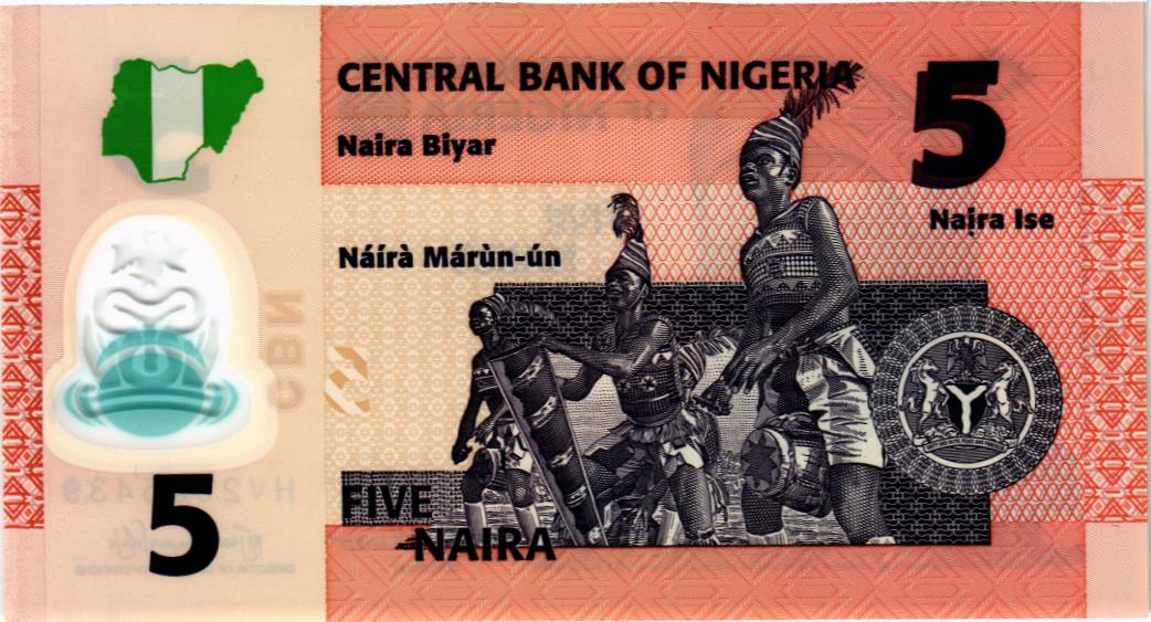 НИГЕРИЯ 5 НАЙРА 2
