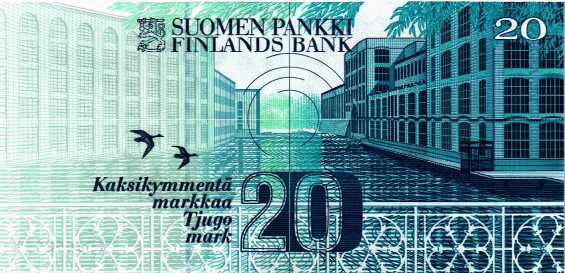 ФИНЛЯНДИЯ 20 МАРОК (Litt. A) 2