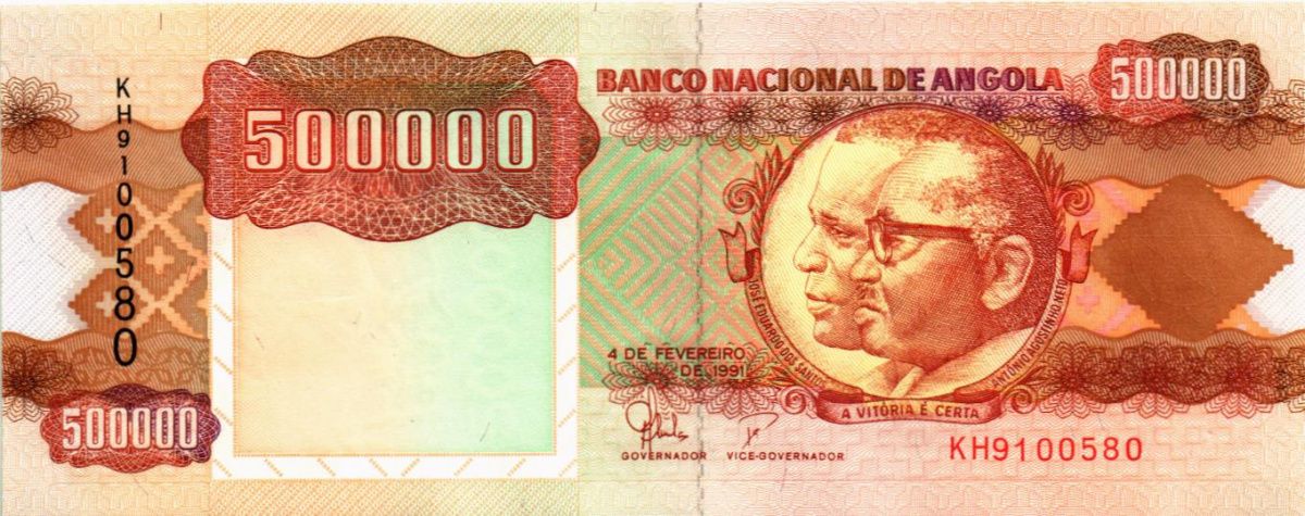 АНГОЛА 500000 КВАНЗА 1