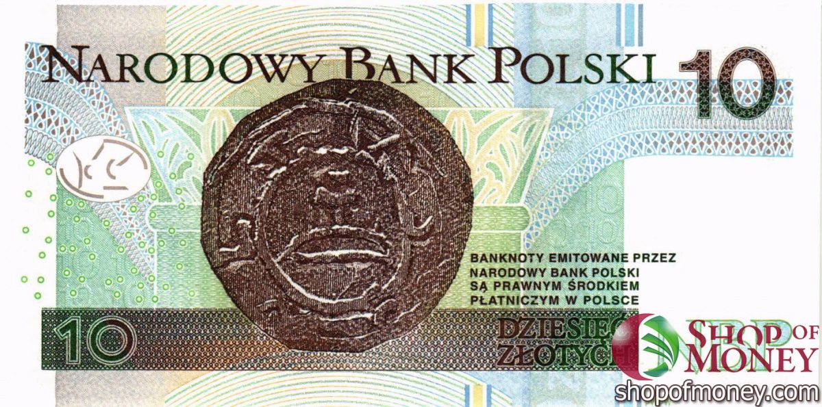 ПОЛЬША 10 ЗЛОТЫХ 2