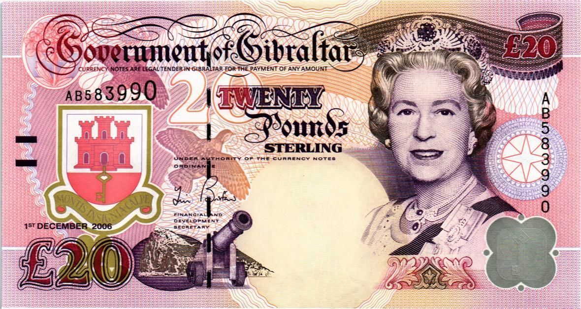 ГИБРАЛТАР 20 ФУНТОВ 1