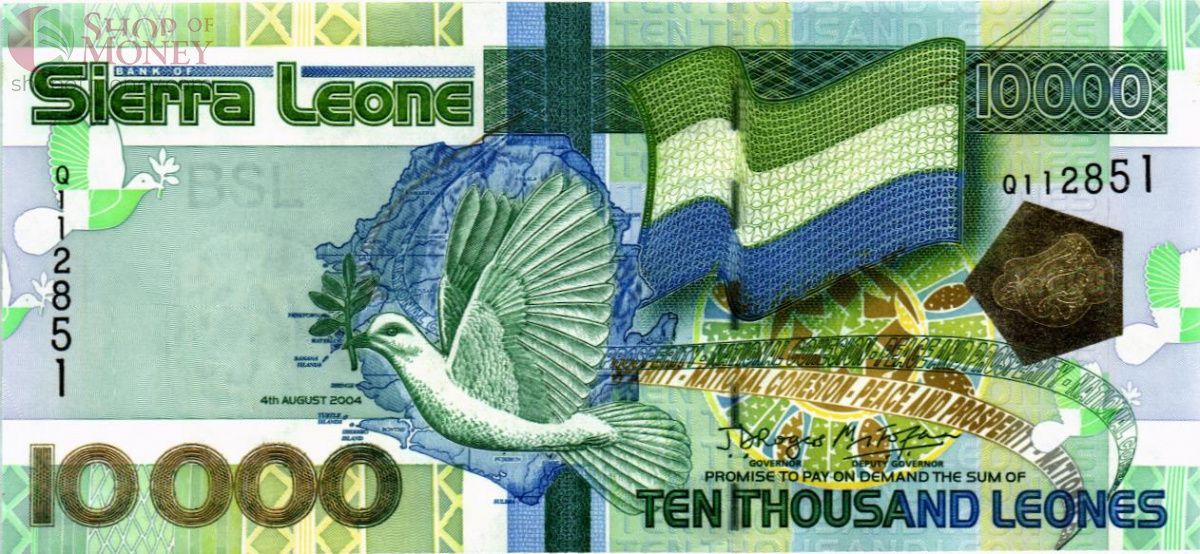 СЬЕРРА-ЛЕОНЕ 10000 ЛЕОНЕ 1