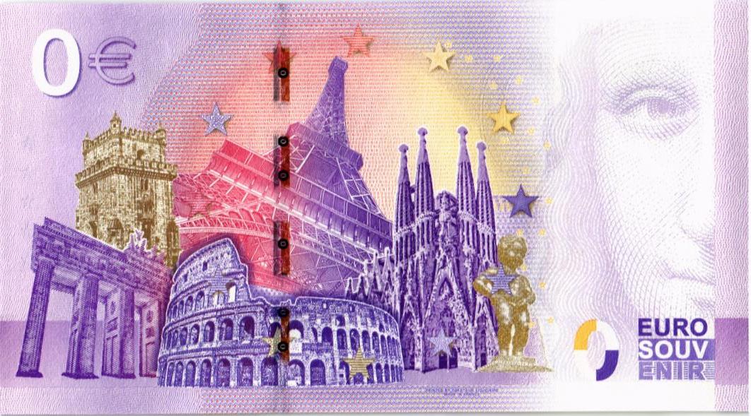 USA PRESIDENT DONALD TRUMP (SPECIMEN) 0 ЕВРО 2