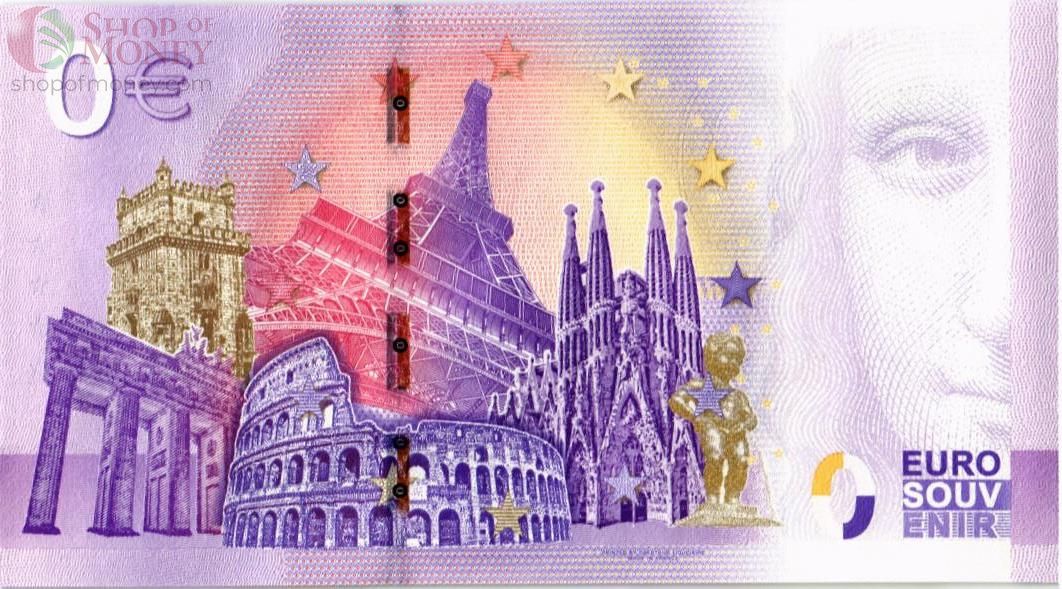 USA PRESIDENT DONALD TRUMP (SPECIMEN) 0 ЕВРО 2