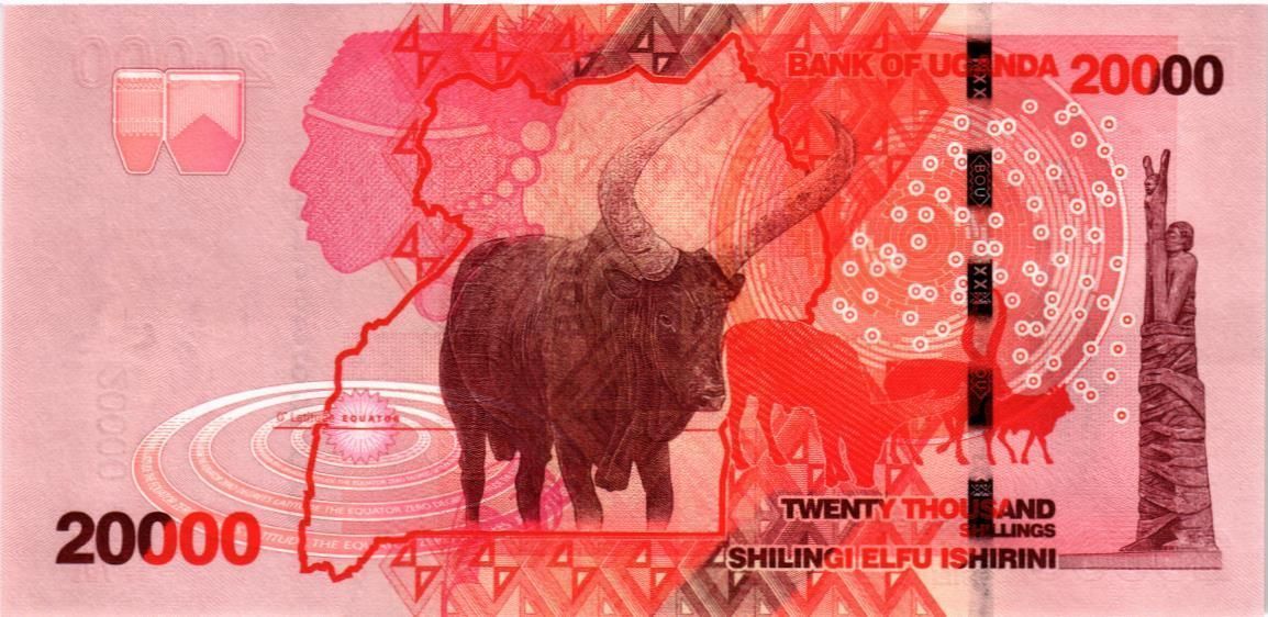 УГАНДА 20000 ШИЛЛИНГОВ 2