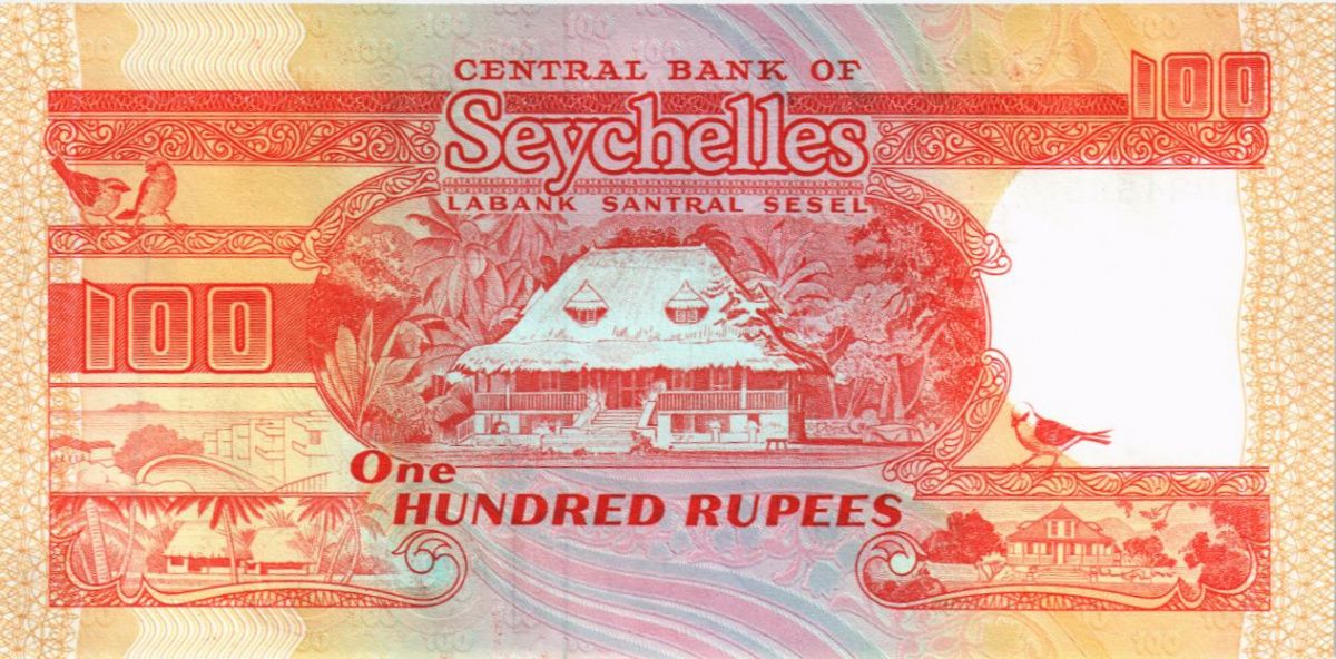 СЕЙШЕЛЬСКИЕ ОСТРОВА 100 РУПИЙ 2