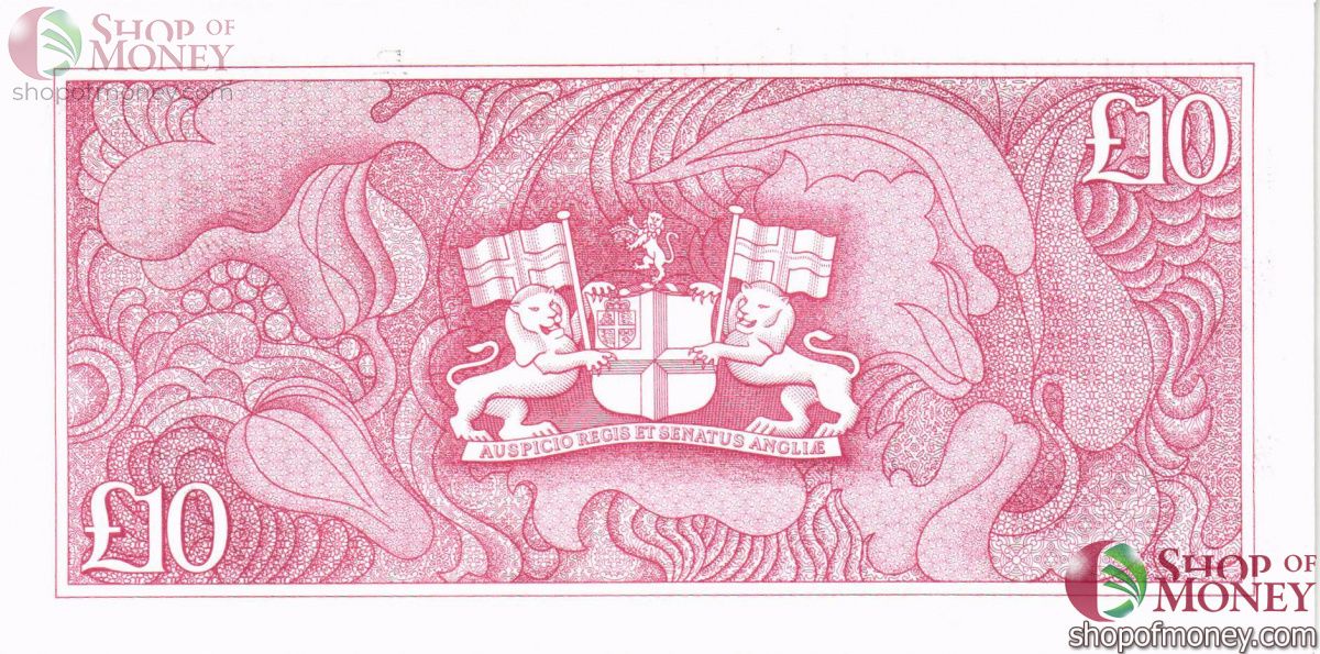 ОСТРОВ СВЯТОЙ ЕЛЕНЫ 10 ФУНТОВ 2