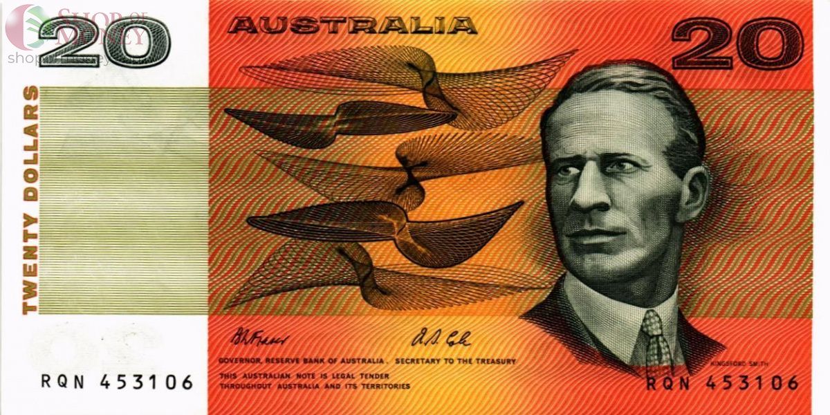 АВСТРАЛИЯ 20 ДОЛЛАРОВ 1