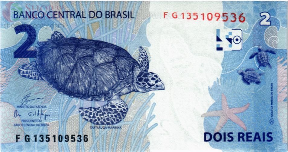 БРАЗИЛИЯ 2 РЕАЛА 2