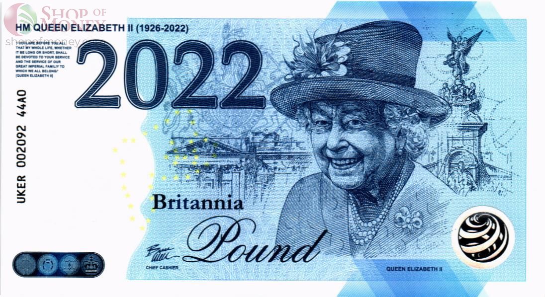 ВЕЛИКОБРИТАНИЯ/АНГЛИЯ 1 ФУНТ (СУВЕНИРНАЯ) 1