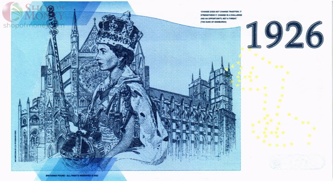 ВЕЛИКОБРИТАНИЯ/АНГЛИЯ 1 ФУНТ (СУВЕНИРНАЯ) 2