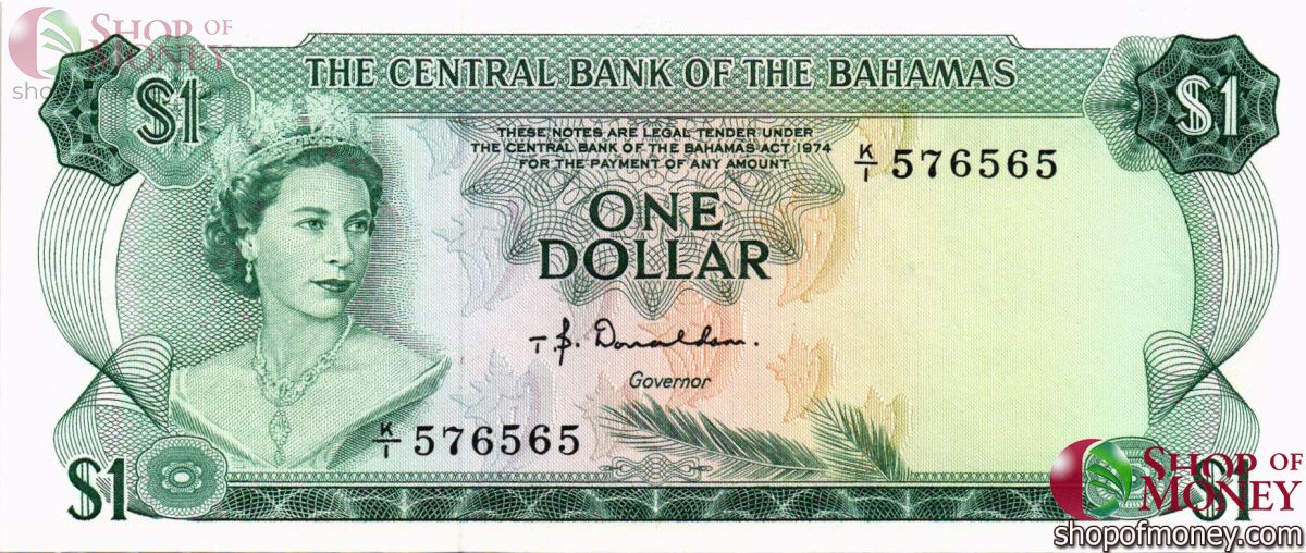 БАГАМСКИЕ ОСТРОВА 1 ДОЛЛАР 1
