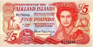 ФОЛКЛЕНДСКИЕ ОСТРОВА 5 ФУНТОВ 1