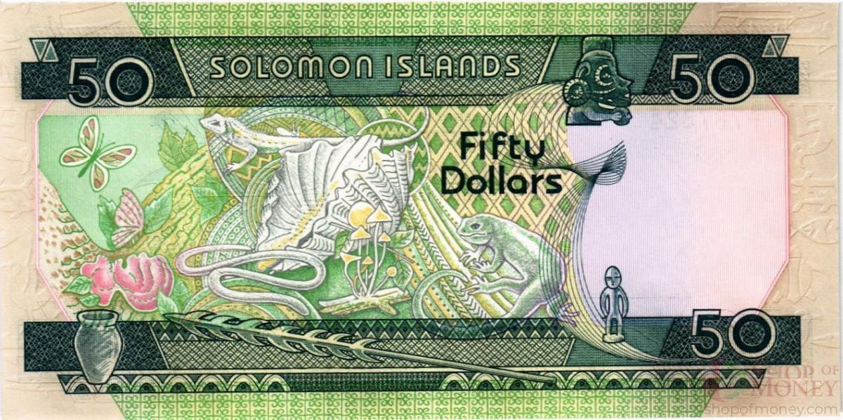 СОЛОМОНОВЫ ОСТРОВА 50 ДОЛЛАРОВ (B/1) 2