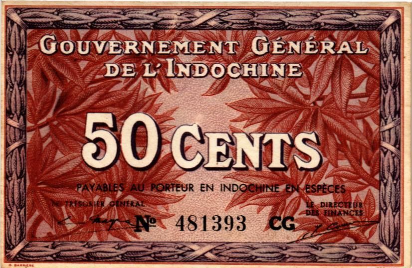 ФРАНЦУЗСКИЙ ИНДОКИТАЙ 50 ЦЕНТОВ 1