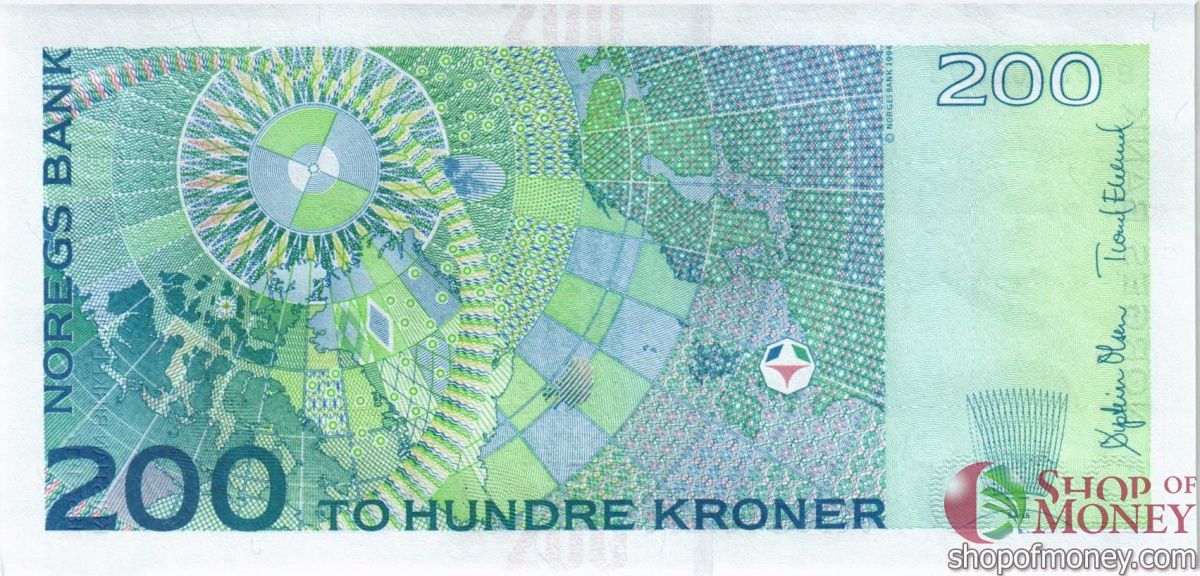 НОРВЕГИЯ 200 КРОН 2