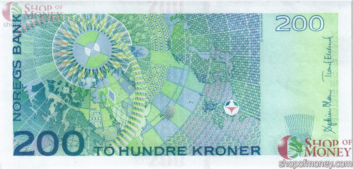 НОРВЕГИЯ 200 КРОН 2