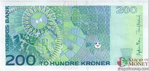 НОРВЕГИЯ 200 КРОН 2