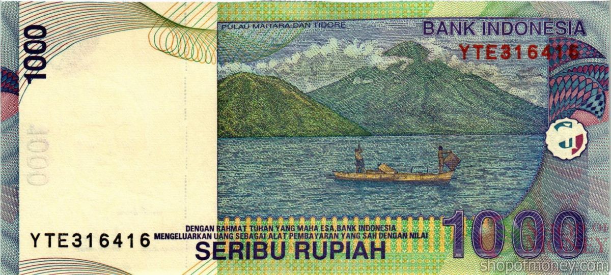 ИНДОНЕЗИЯ 1000 РУПИЙ 2