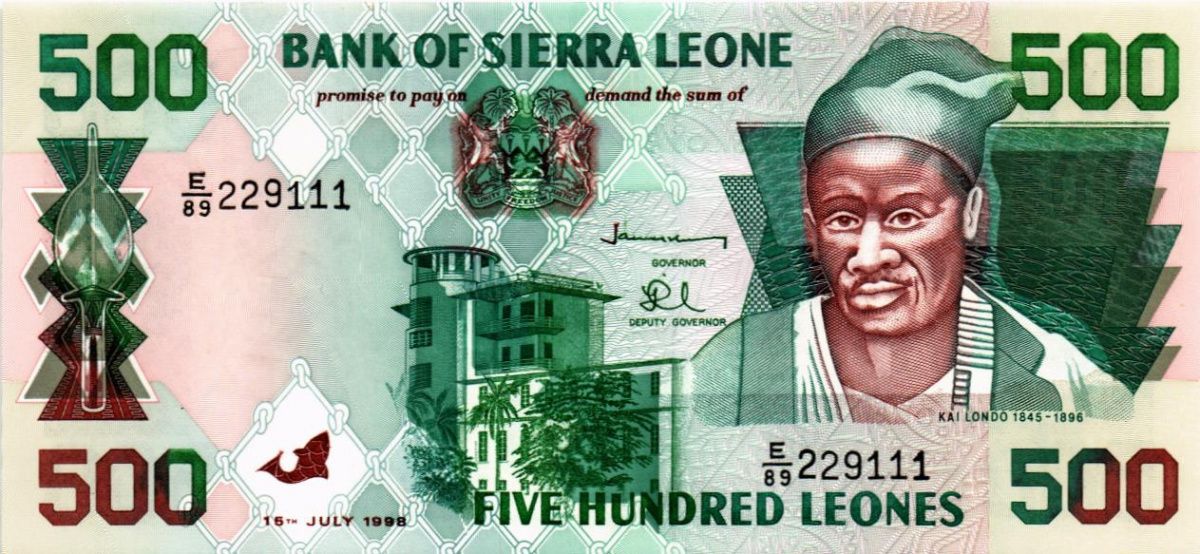 СЬЕРРА-ЛЕОНЕ 500 ЛЕОНЕ 1