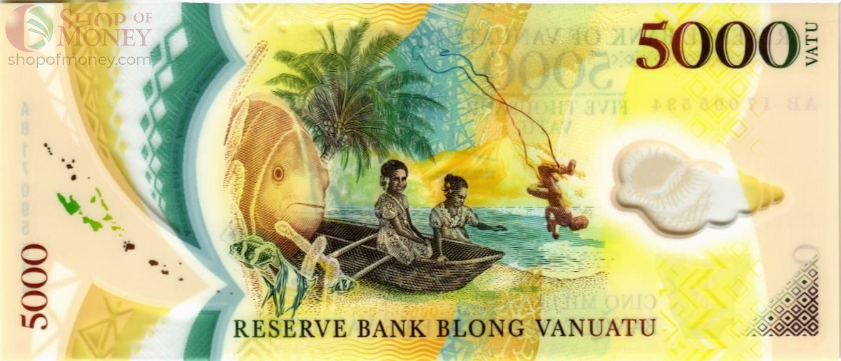 ВАНУАТУ 5000 ВАТУ 2
