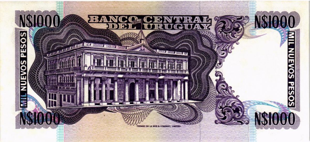 УРУГВАЙ 1000 ПЕСО 2