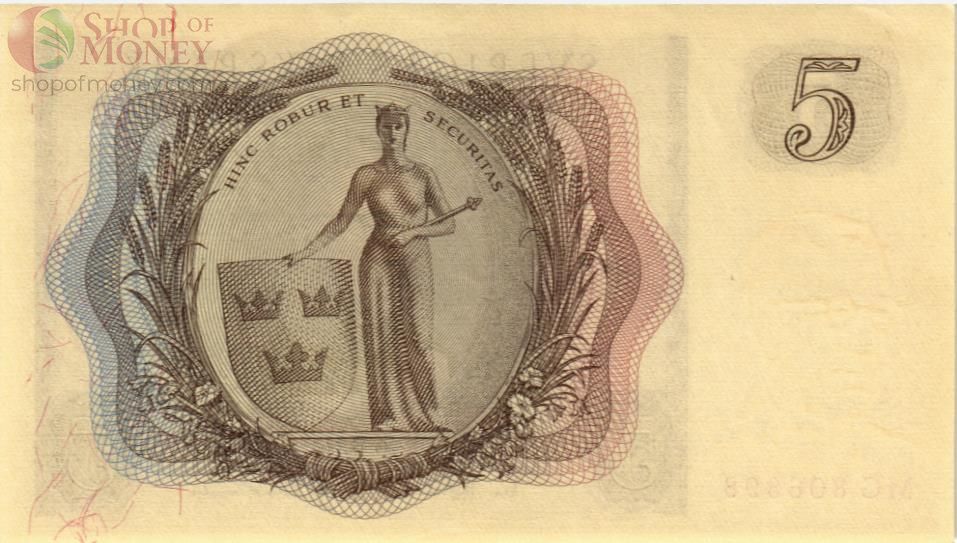 ШВЕЦИЯ 5 КРОН 2