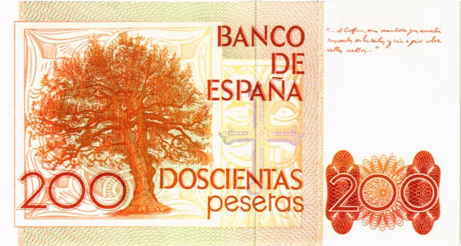 ИСПАНИЯ 200 ПЕСЕТ 2