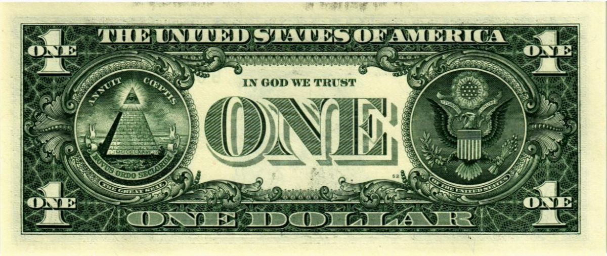 США 1 ДОЛЛАР (B - НЬЮ-ЙОРК) 2