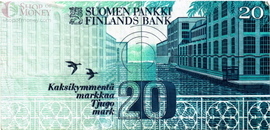 ФИНЛЯНДИЯ 20 МАРОК (Litt. A) 2
