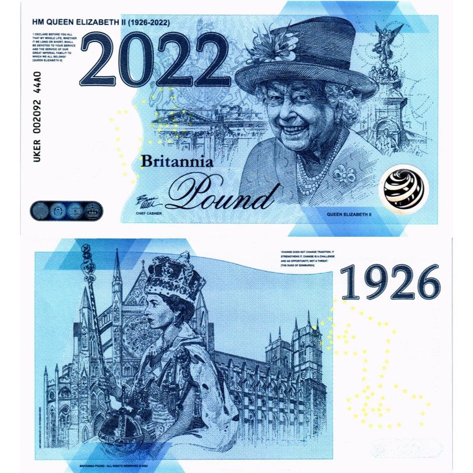 ВЕЛИКОБРИТАНИЯ/АНГЛИЯ НАБОР 1 ФУНТ (СУВЕНИРНЫЕ) 4