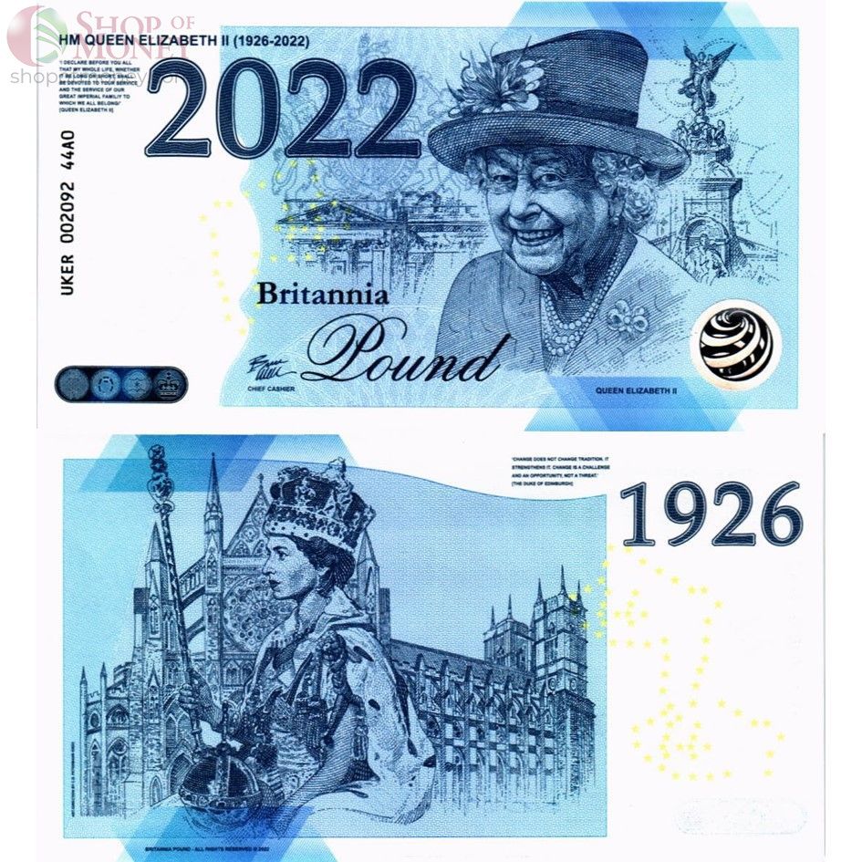 ВЕЛИКОБРИТАНИЯ/АНГЛИЯ НАБОР 1 ФУНТ (СУВЕНИРНЫЕ) 4