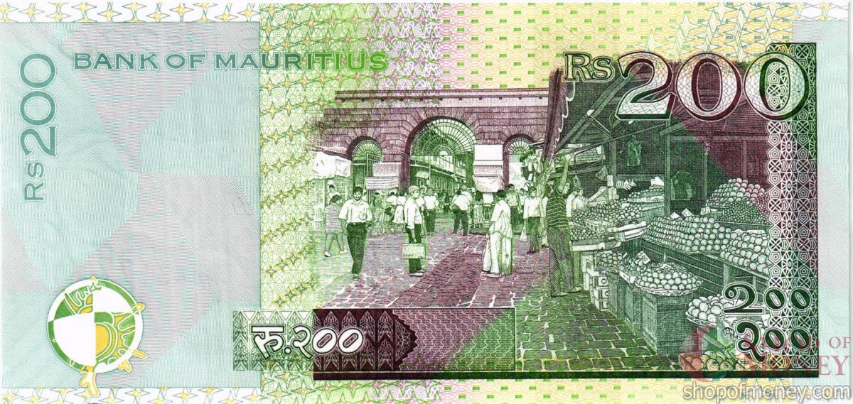 МАВРИКИЙ 200 РУПИЙ 2