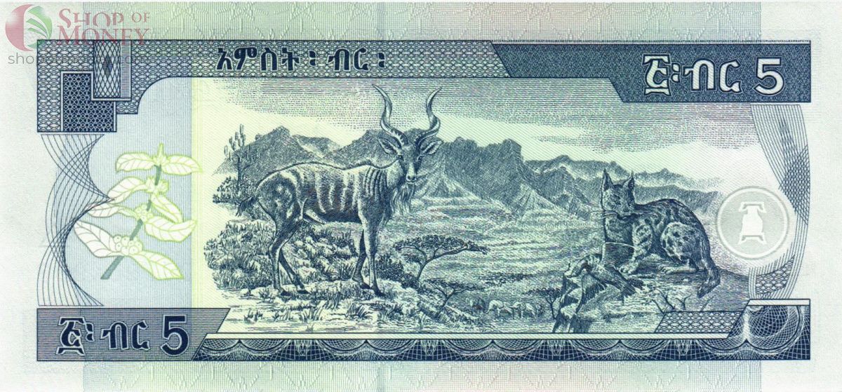 ЭФИОПИЯ 5 БЫР # DJ 7065000 2