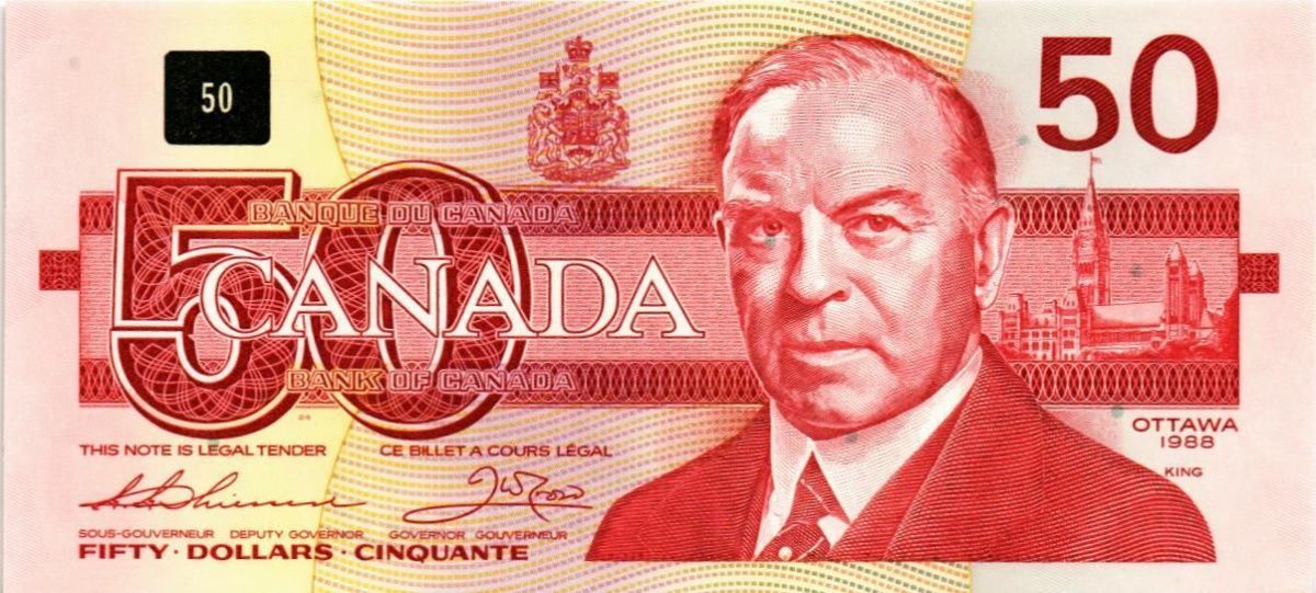 КАНАДА 50 ДОЛЛАРОВ 1