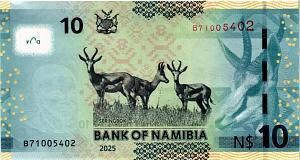 НАМИБИЯ 10 ДОЛЛАРОВ 2