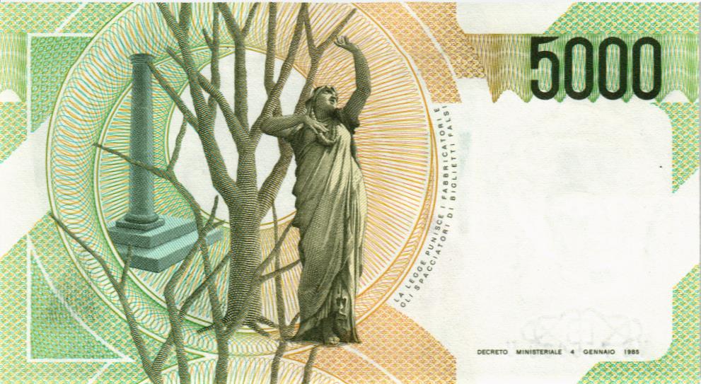 ИТАЛИЯ 5000 ЛИР 2