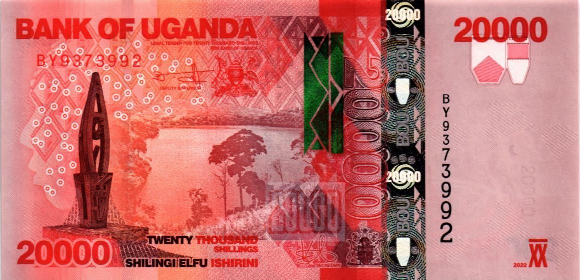 УГАНДА 20000 ШИЛЛИНГОВ 1