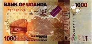 УГАНДА 1000 ШИЛЛИНГОВ 1
