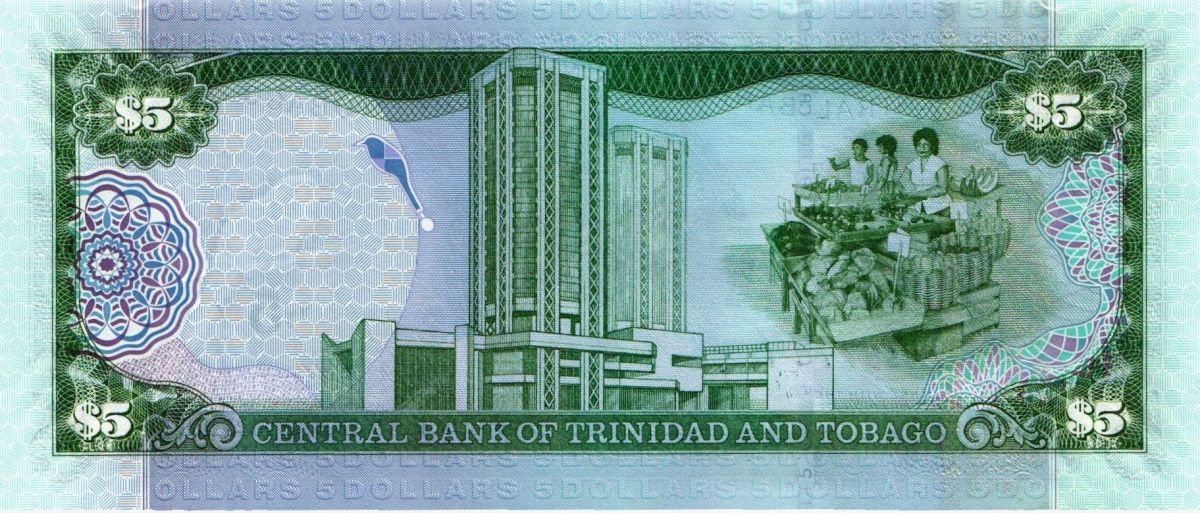 ТРИНИДАД И ТОБАГО 5 ДОЛЛАРОВ #CV867777 2