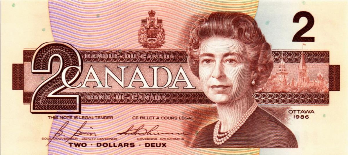 КАНАДА 2 ДОЛЛАРА 1