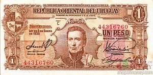 УРУГВАЙ 1 ПЕСО 1