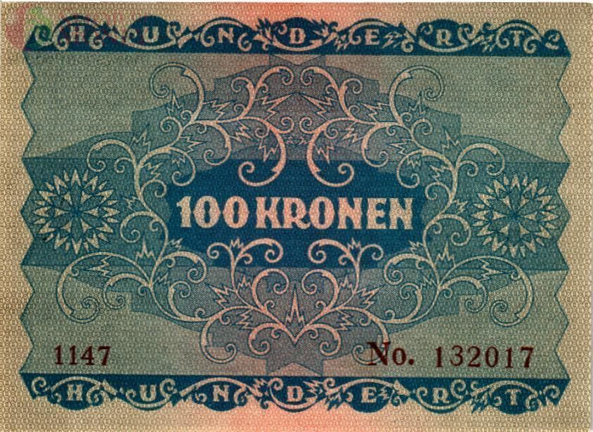 АВСТРИЯ 100 КРОН 2