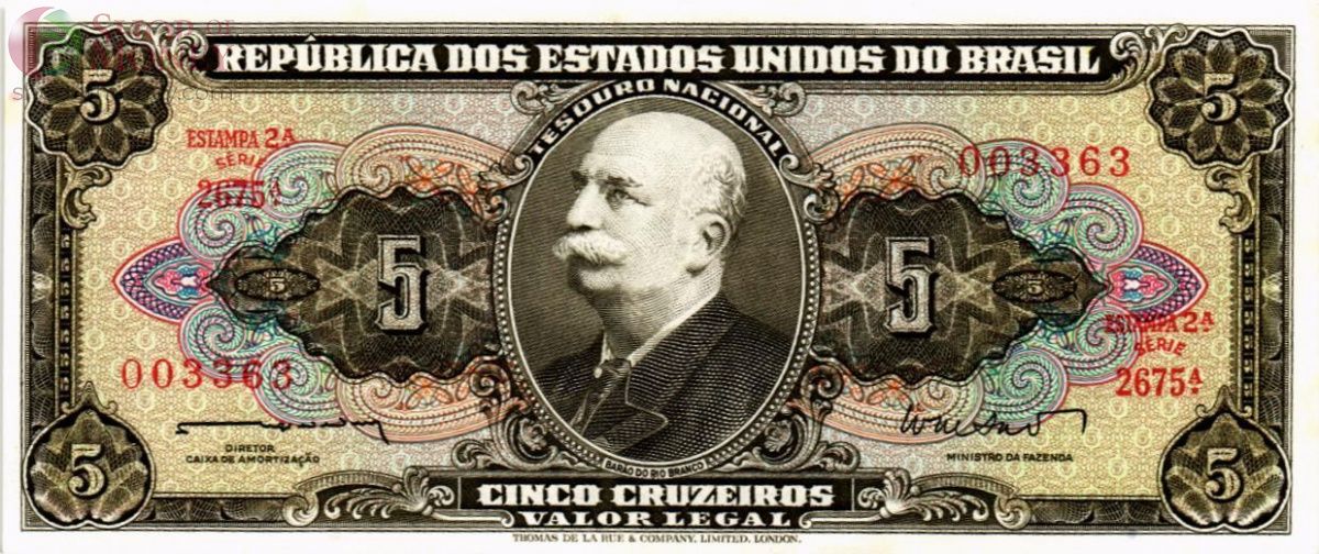 БРАЗИЛИЯ 5 КРУЗЕЙРО 1