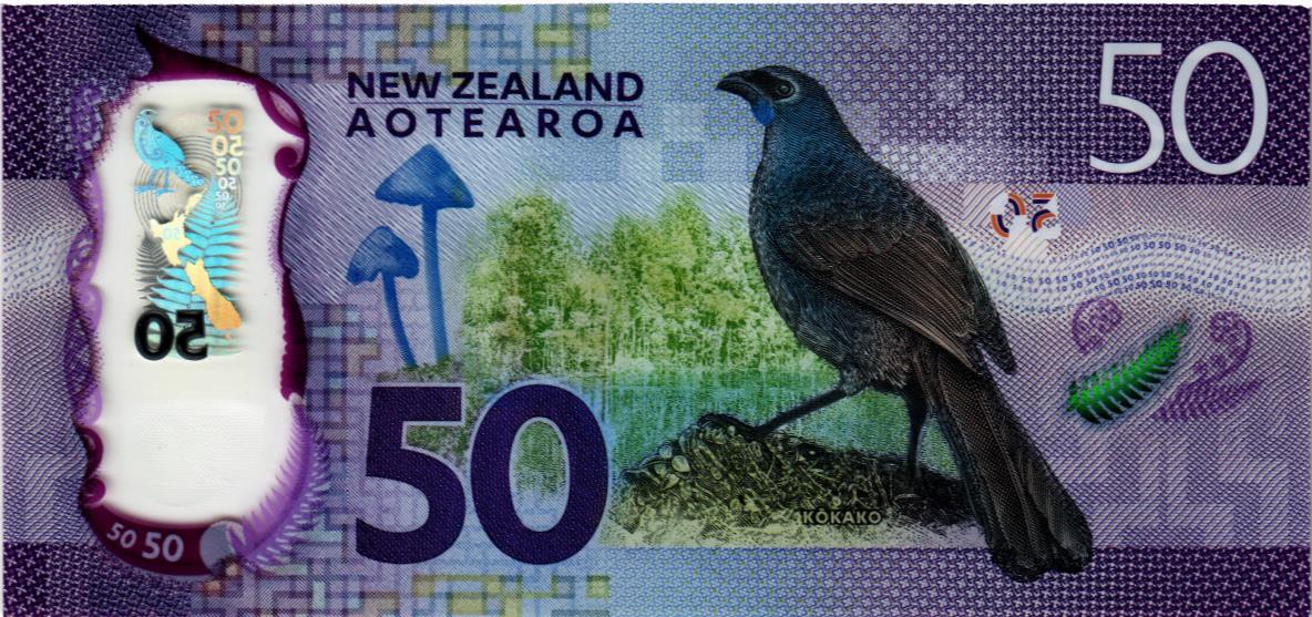 НОВАЯ ЗЕЛАНДИЯ 50 ДОЛЛАРОВ 2