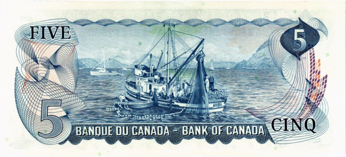 КАНАДА 5 ДОЛЛАРОВ 2