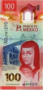 МЕКСИКА 100 ПЕСО (08.05.2020) 1
