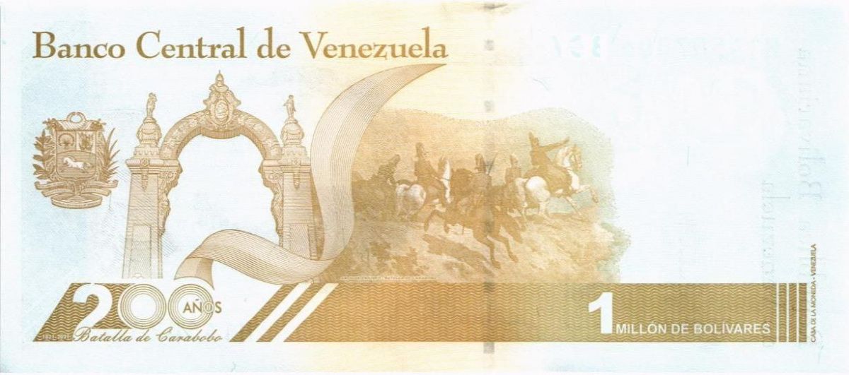 ВЕНЕСУЭЛА 1000000 БОЛИВАР 2