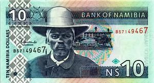 НАМИБИЯ 10 ДОЛЛАРОВ 1